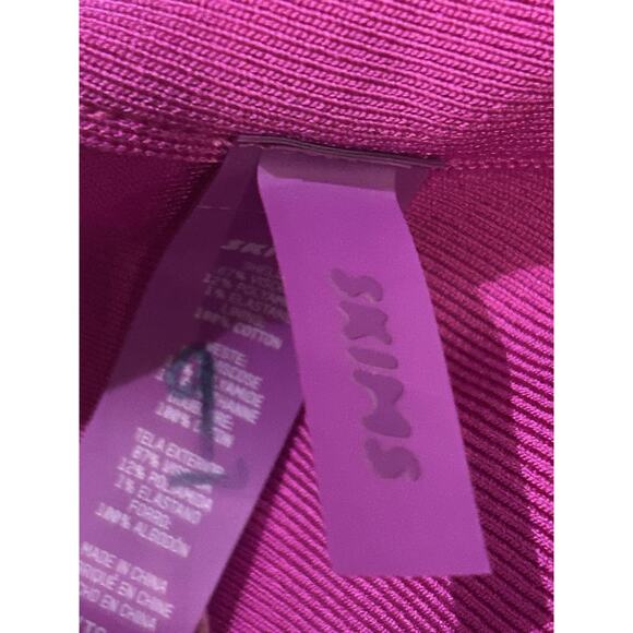 NWT Skims Lollipop Ribbed Knit Elastic Waist Swim Cheeky Pull Bikini Bottom XL - Picture 3 of 7